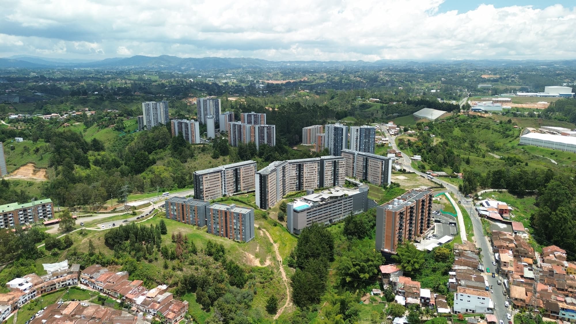 Tour Aéreo — Proyecto Inmobiliario Bosques del Retiro
